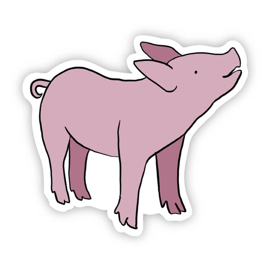 Pink Pig Sticker