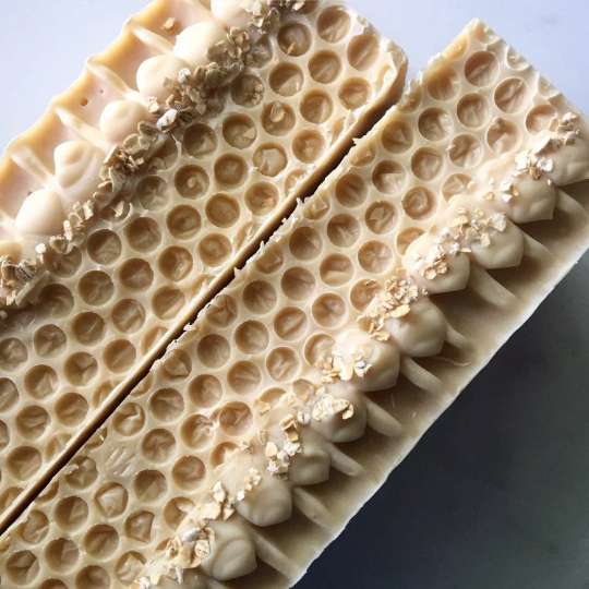 Oatmeal, Milk and Honey Goat Milk Soap Bar