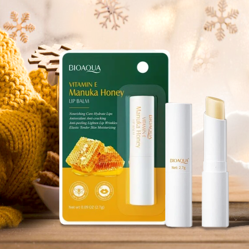 ..SI-26031 Vitamin E Manuka Honey Lip Balm (12pcs Set) Valenti