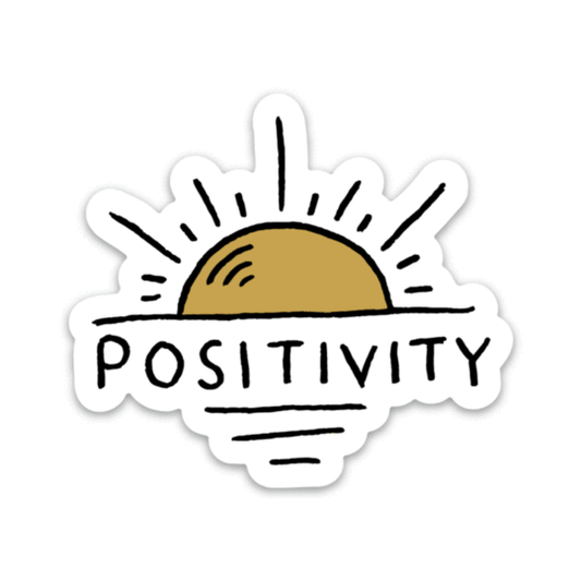 Positivity Sun Sticker