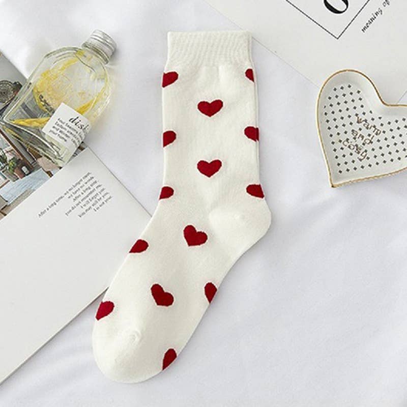 ",,,,, HEART CASUAL SOCKS