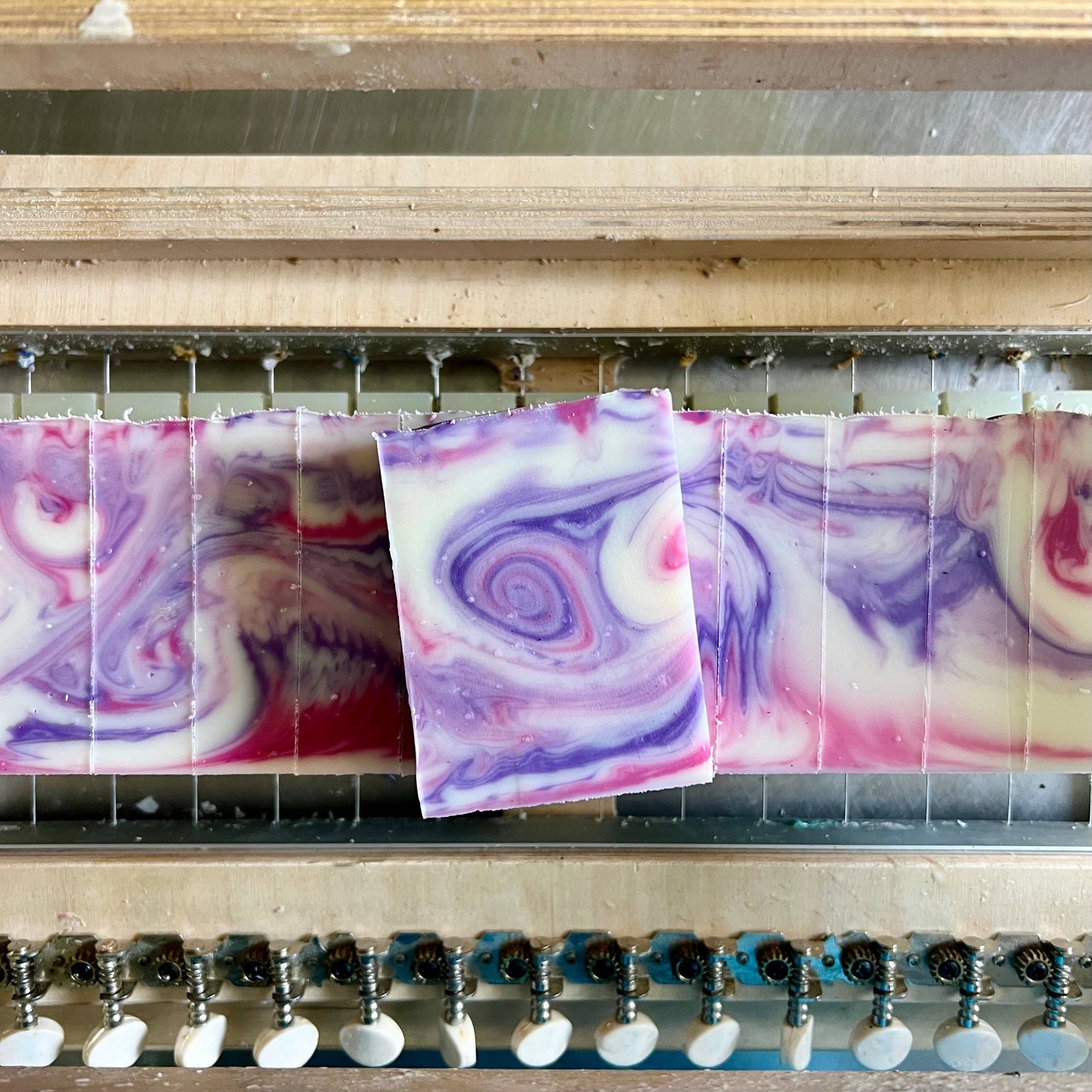 Raspberry Vanilla Goat Milk Soap Bar