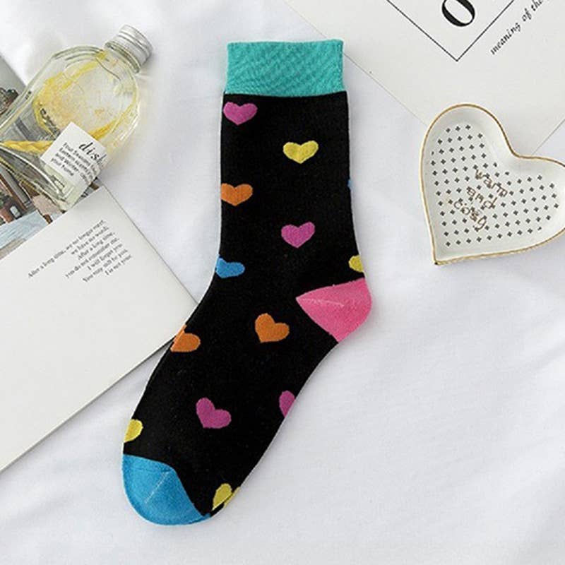 ",,,,, HEART CASUAL SOCKS