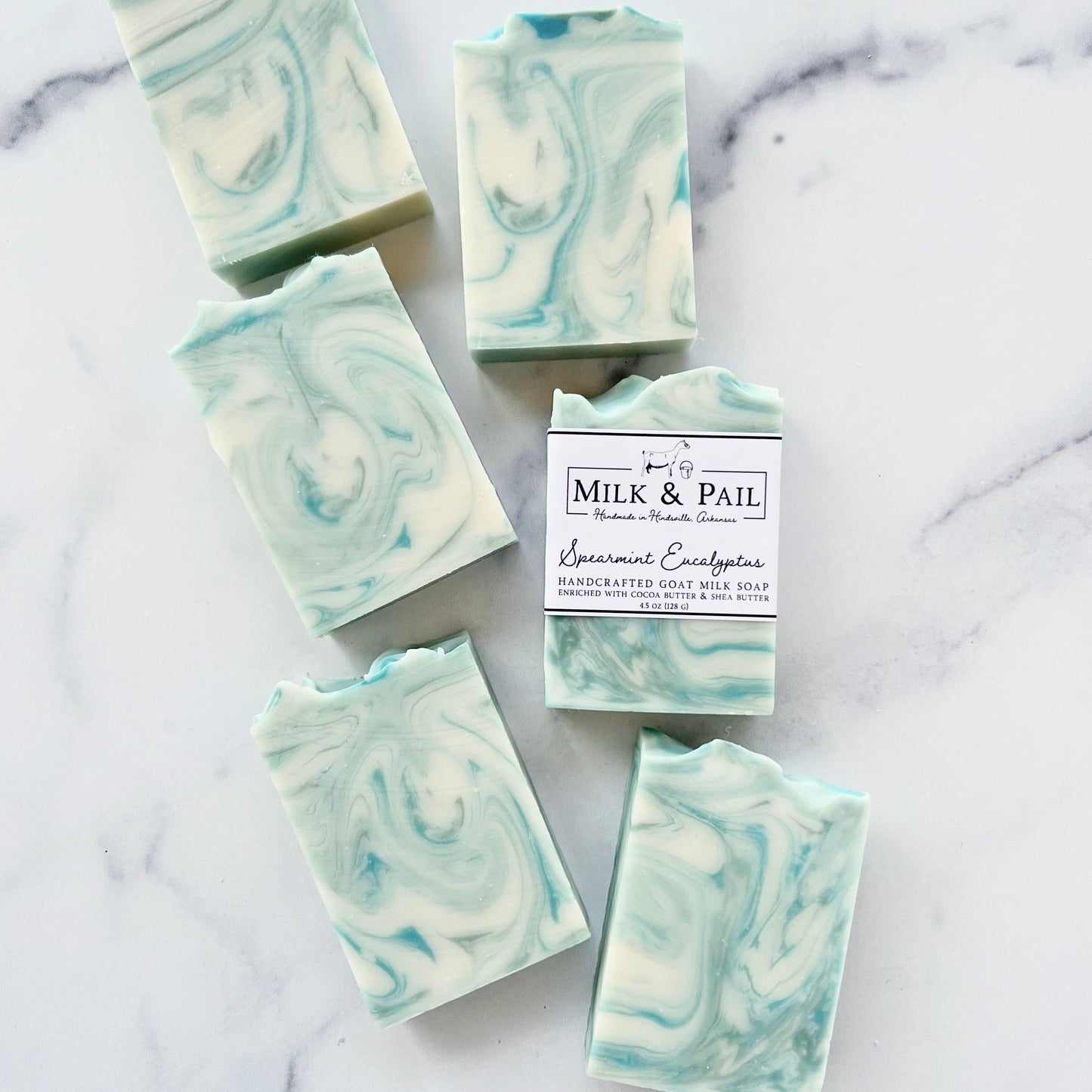 Spearmint Eucalyptus Goat Milk Soap Bar