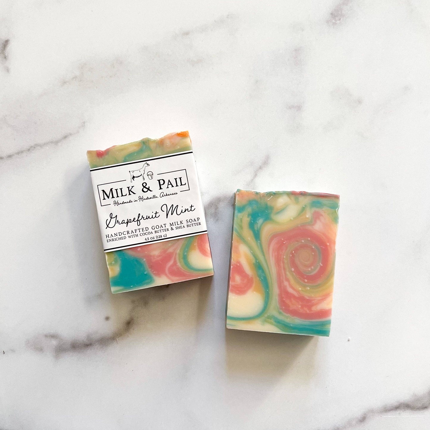 Grapefruit Mint Goat Milk Soap