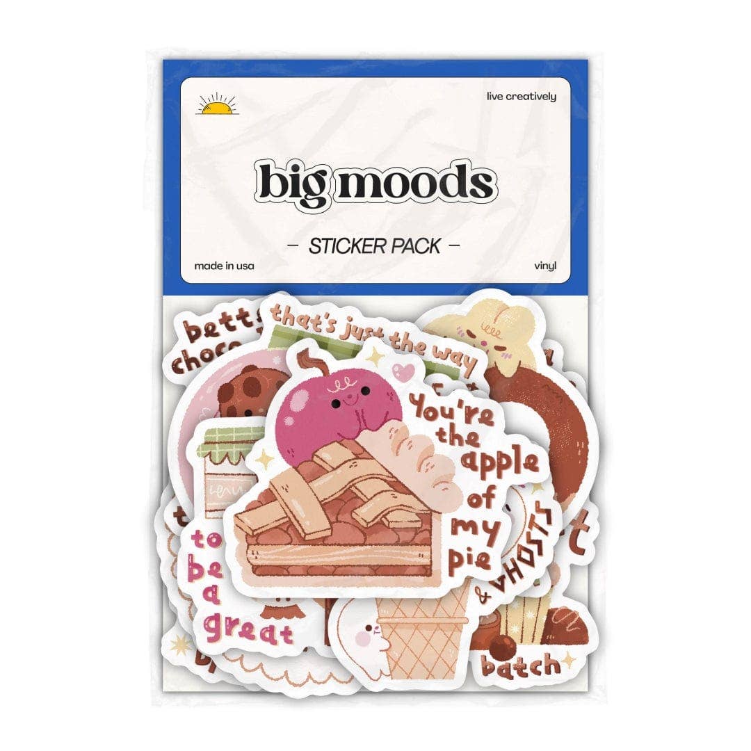 Sweet Life Food Pun Sticker 10 Pack