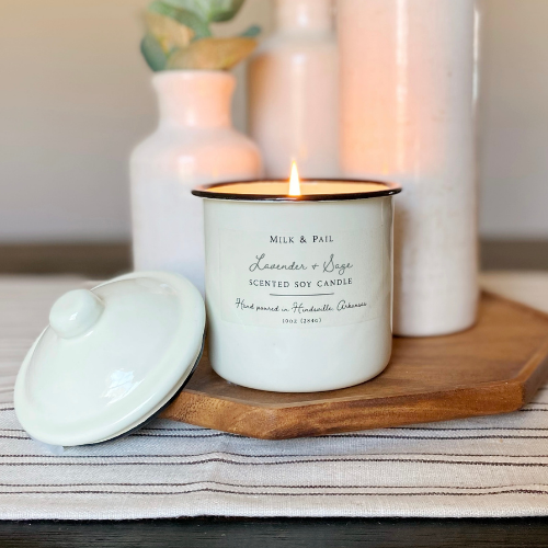 Lavender Sage Soy Candle