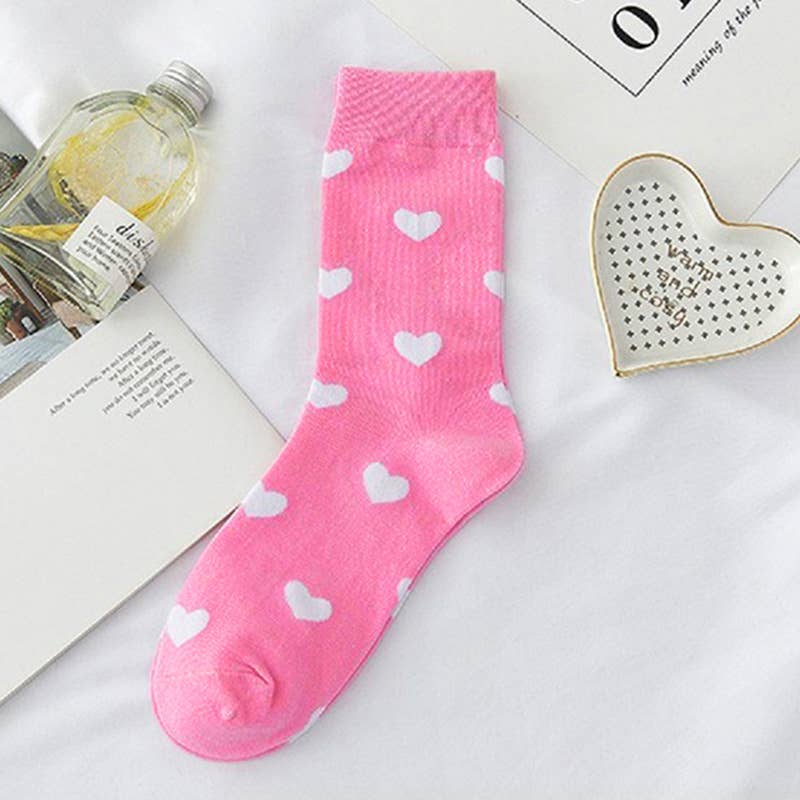 ",,,,, HEART CASUAL SOCKS