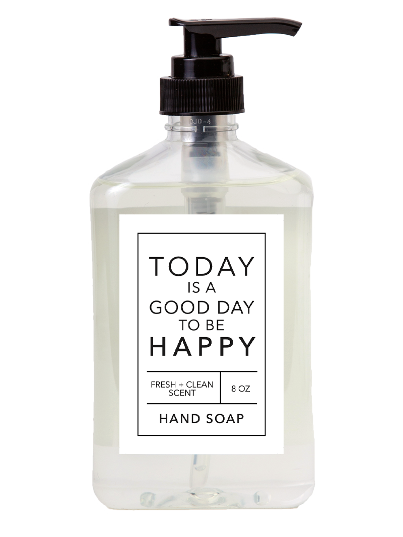 8 oz Happy Hand Soap