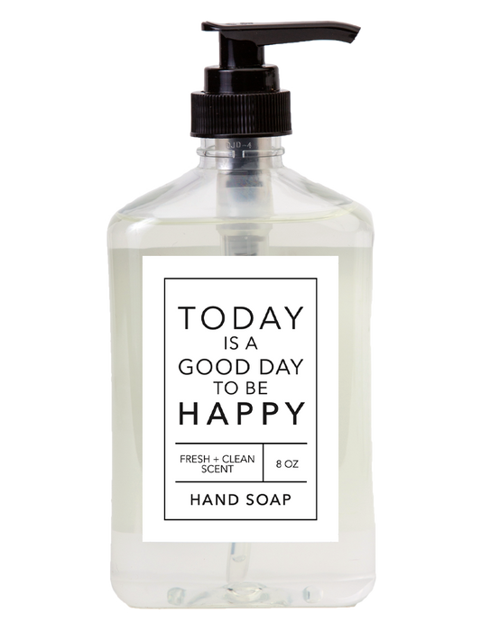 8 oz Happy Hand Soap